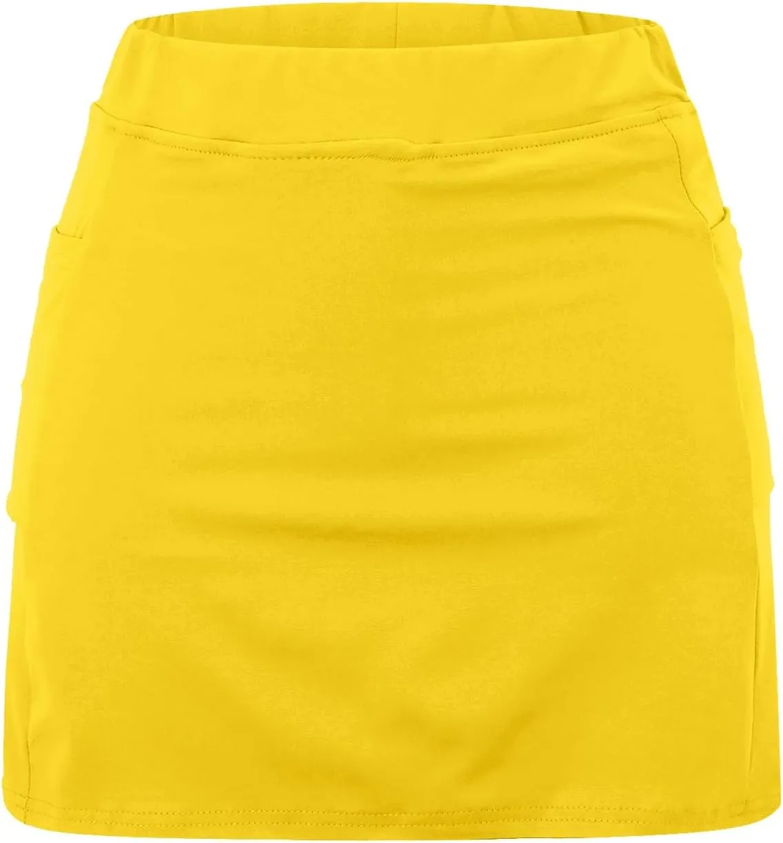 aihihe Golf Skirts for Women 18 inch Long Womens Shorts 5 inch Inseam Pull on Womens Shorts Casual Long Length