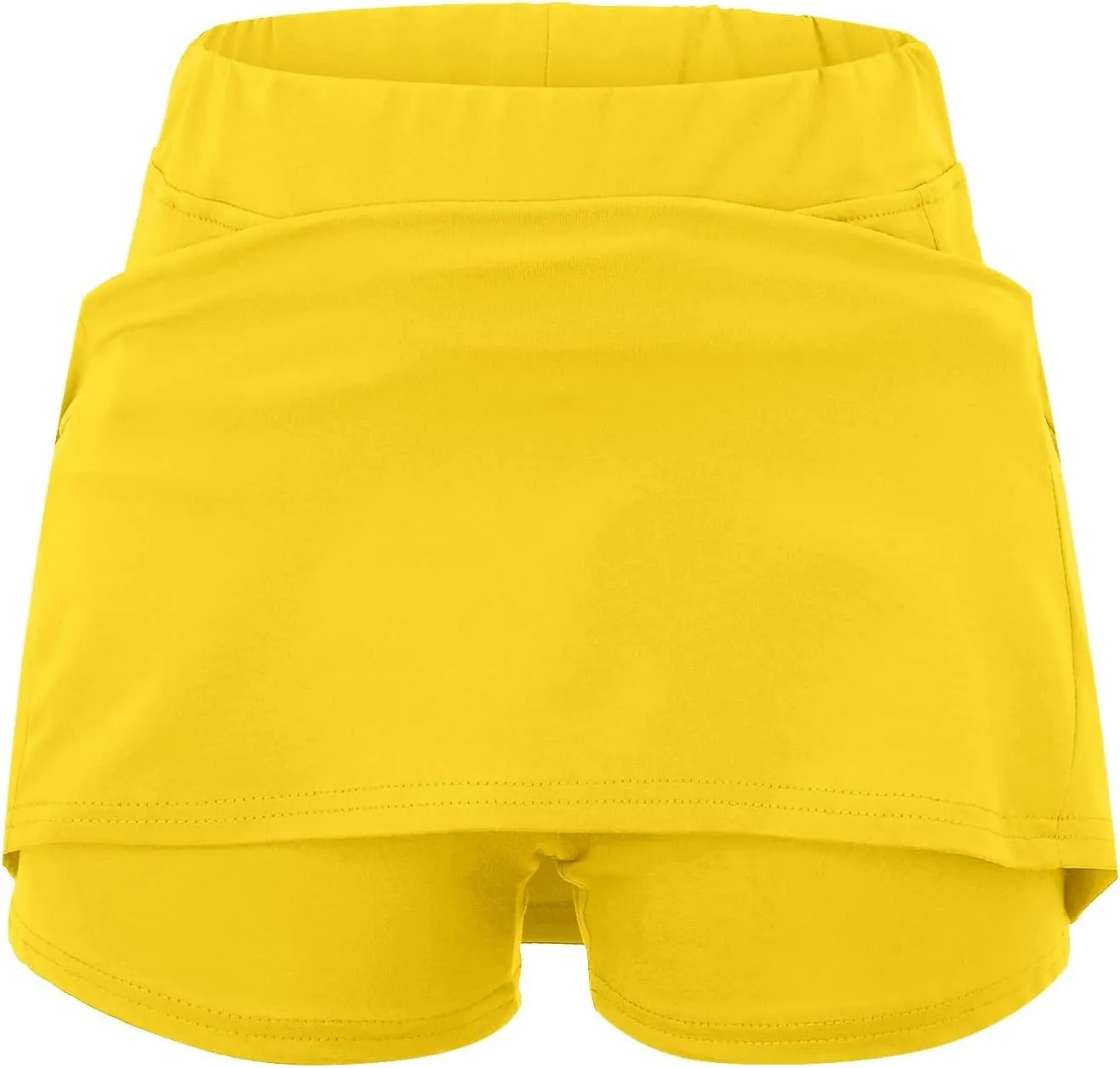 aihihe Golf Skirts for Women 18 inch Long Womens Shorts 5 inch Inseam Pull on Womens Shorts Casual Long Length
