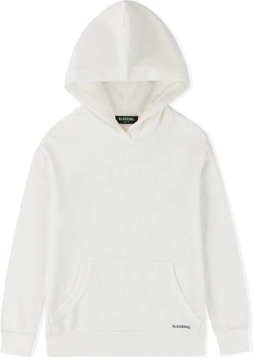 ALAVIKING Kids Soft Brushed Fleece Hooded Sweatshirts Active Pullover Hoodie for Boys and Girls 3-12 Years