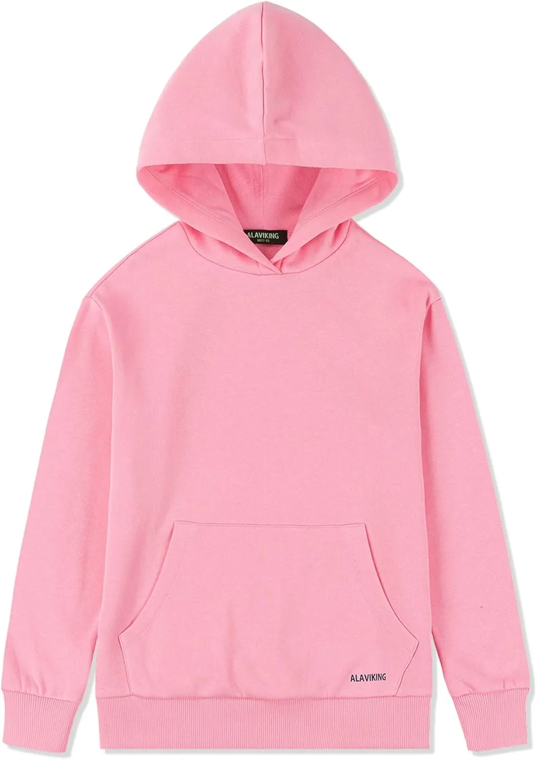 ALAVIKING Kids Soft Brushed Fleece Hooded Sweatshirts Active Pullover Hoodie for Boys and Girls 3-12 Years