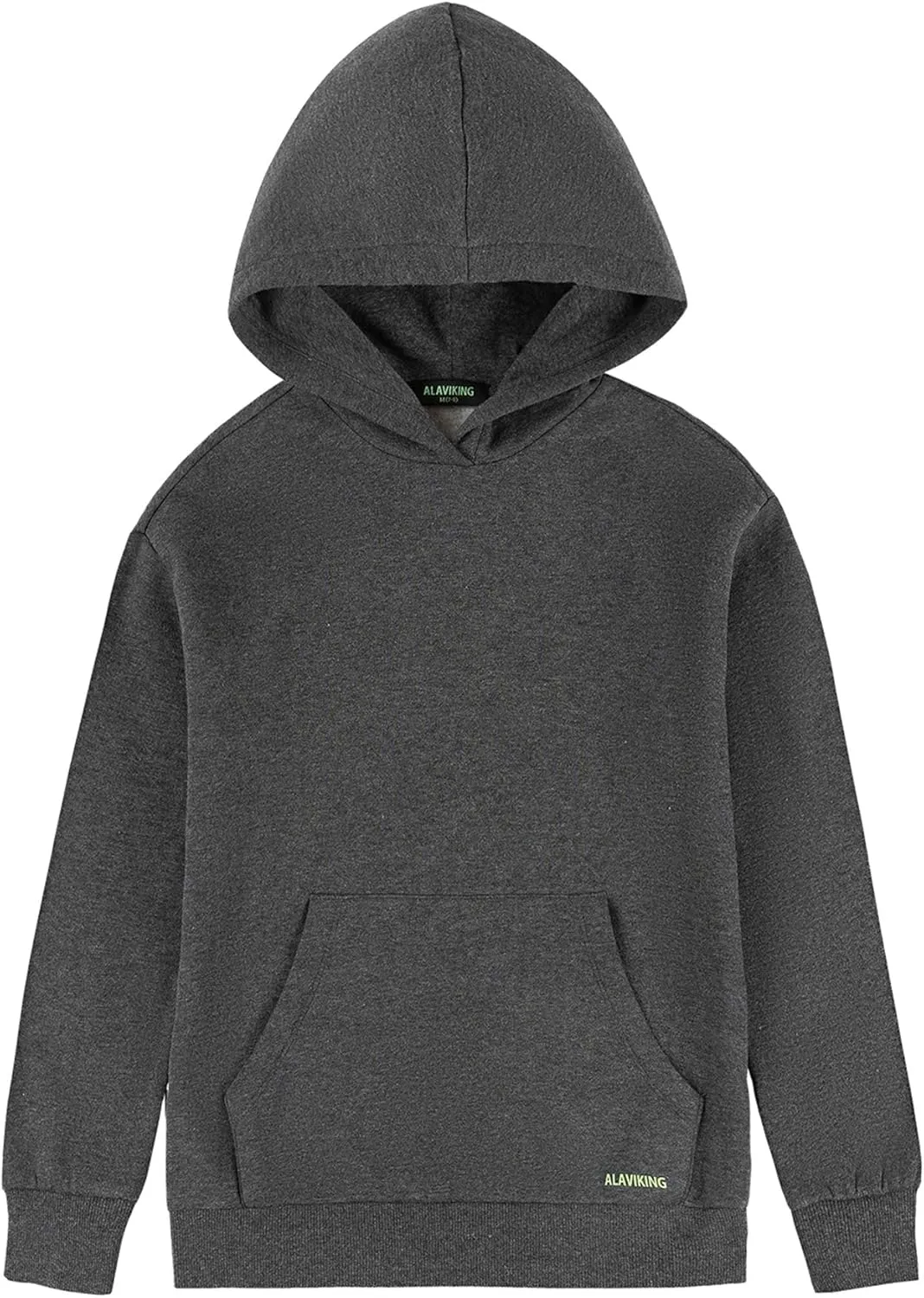 ALAVIKING Kids Soft Brushed Fleece Hooded Sweatshirts Active Pullover Hoodie for Boys and Girls 3-12 Years