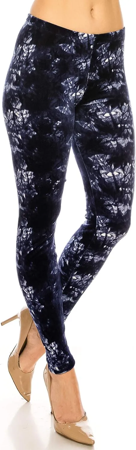ALWAYS Casual Velvet Leggings Women - Super Soft Warm Winter Yoga Pants