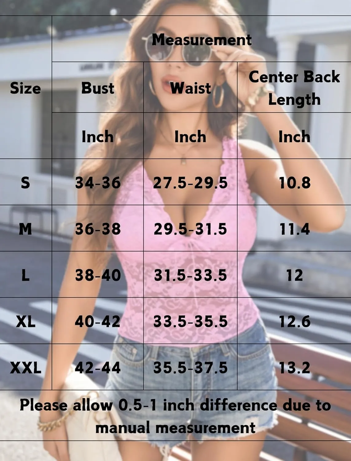 Avidlove Lace Tops for Women Mesh Top Crop Tank Tops Sexy V Neck Sleeveless Trendy Y2K Lace Undershirt