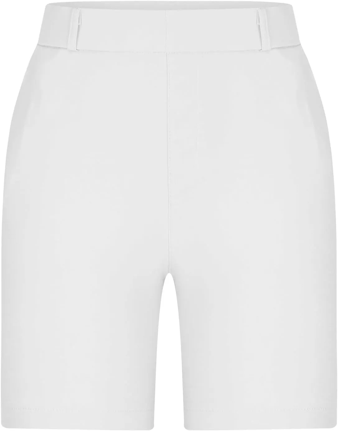 Bermuda Shorts for Women Stretchy Dressy Casual High Waisted Lounge Short Pants Straight Leg Hiking Vacation Outfits