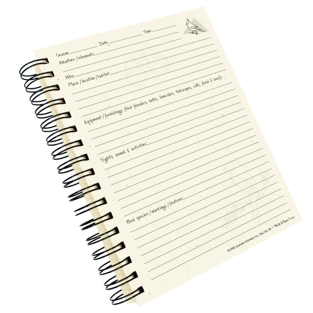 Bird Watching-My Bird Journal