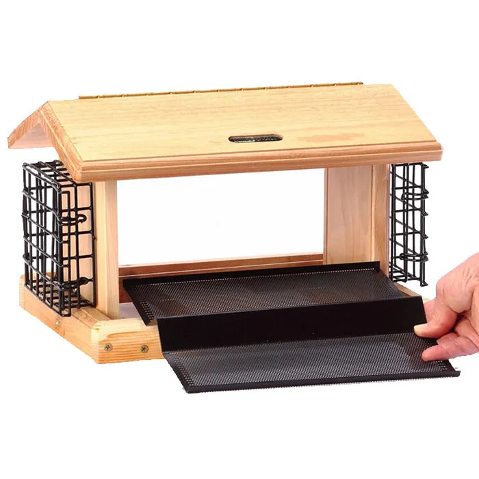 Birds Choice 5 Qt. 2-Sided Hopper with Suet