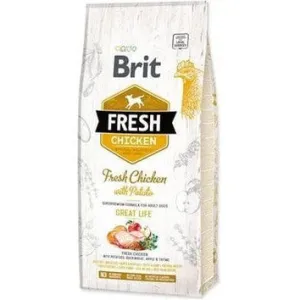 Brit Fresh Chicken with Potato Adult Great Life 12 kg