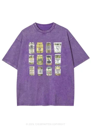 Canned Pickles Y2K Washed Tee Cherrykitten