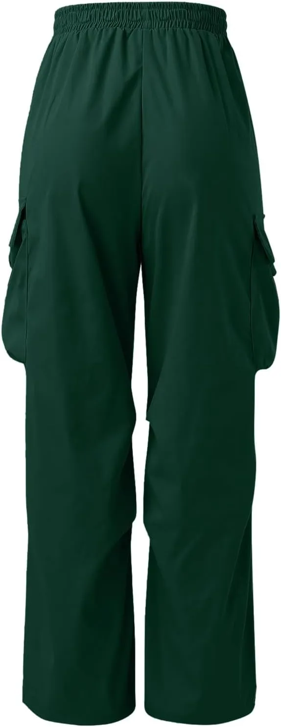 Cargo Pant for Men Stretchy Casual Joggers Elasticated Waist Jogging Work Pant Multi Pockets