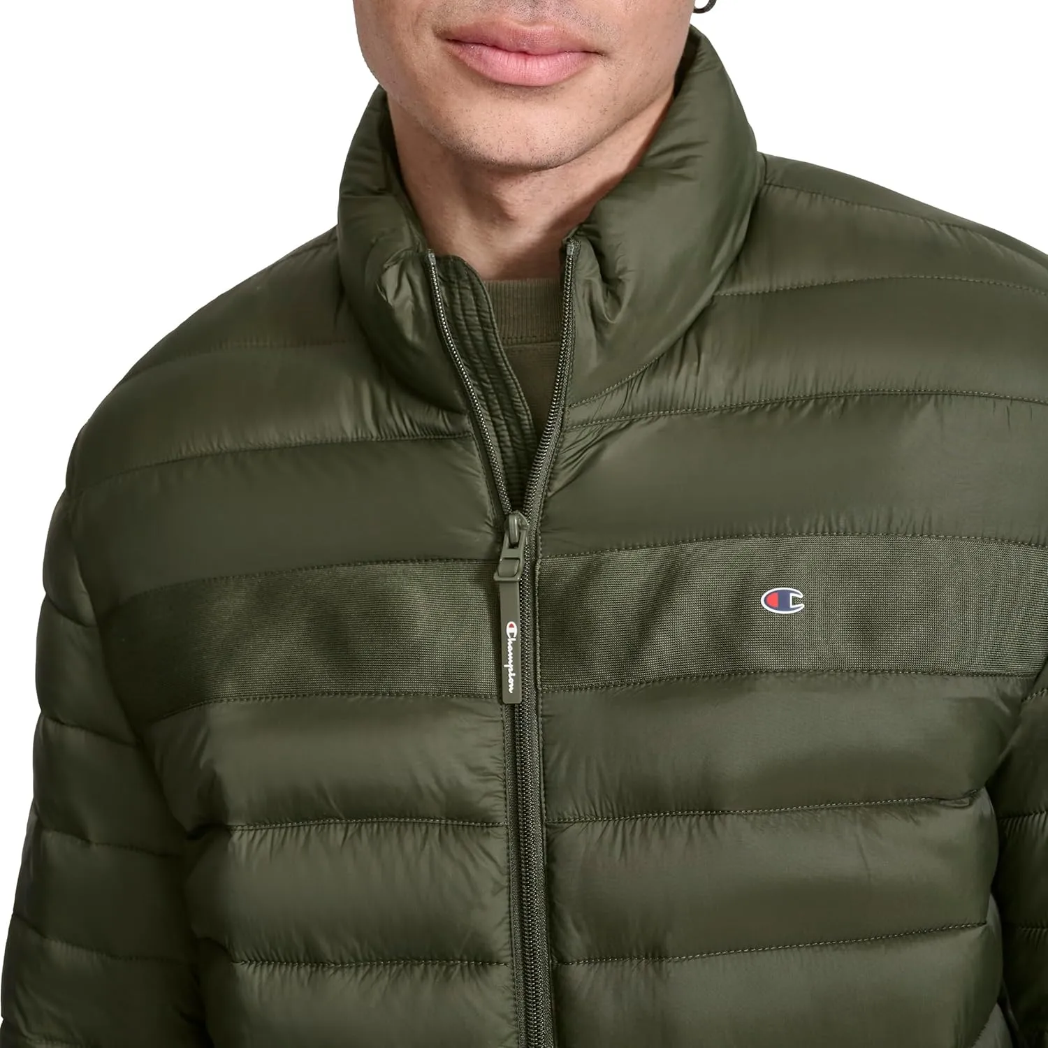 Champion Men's Lightweight Packable Puffer Jacket