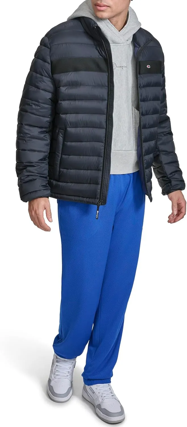 Champion Men's Lightweight Packable Puffer Jacket