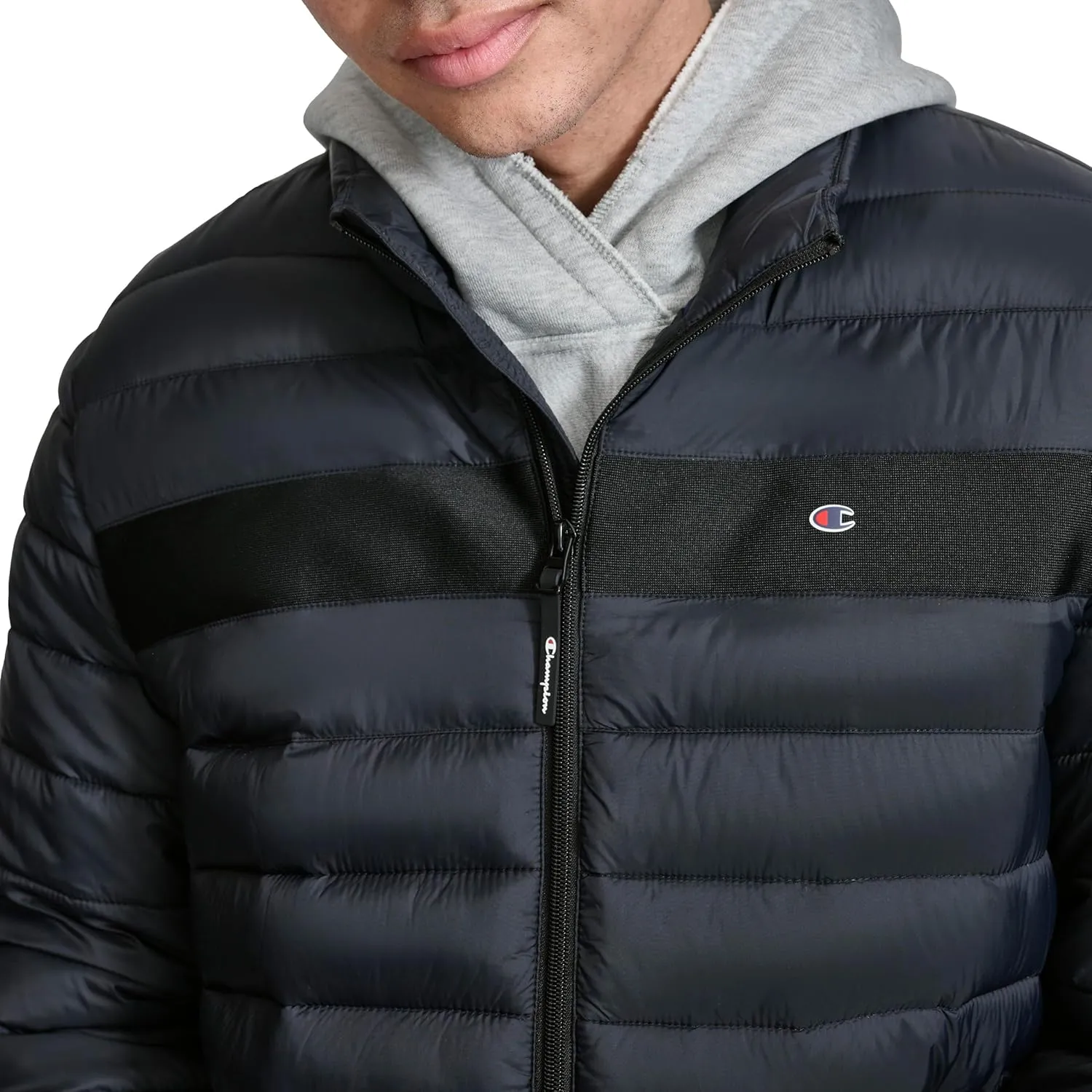 Champion Men's Lightweight Packable Puffer Jacket