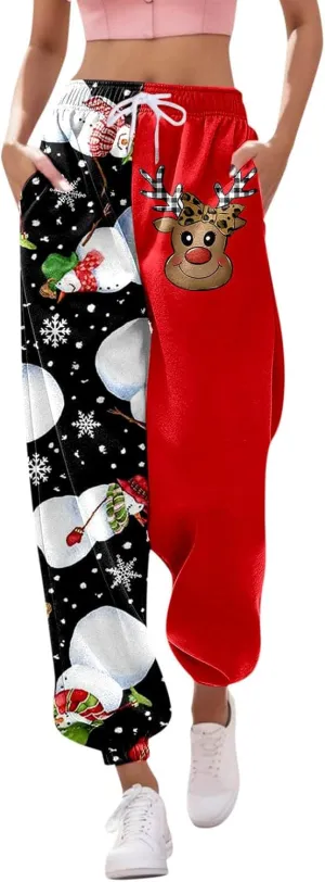 cooki Sweatpants Women Baggy Womens Sweatpants with Pockets Cinch Bottom Drawstring Elastic Waist Pants Athletic Yoga Joggers