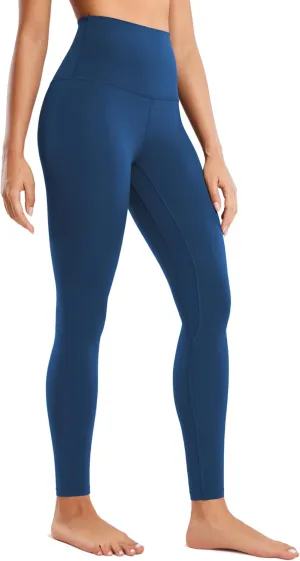 CRZ YOGA Women's Butterluxe Super High Waisted Workout Leggings 28 Inches -Over Belly Buttery Soft Full Length Yoga Pants