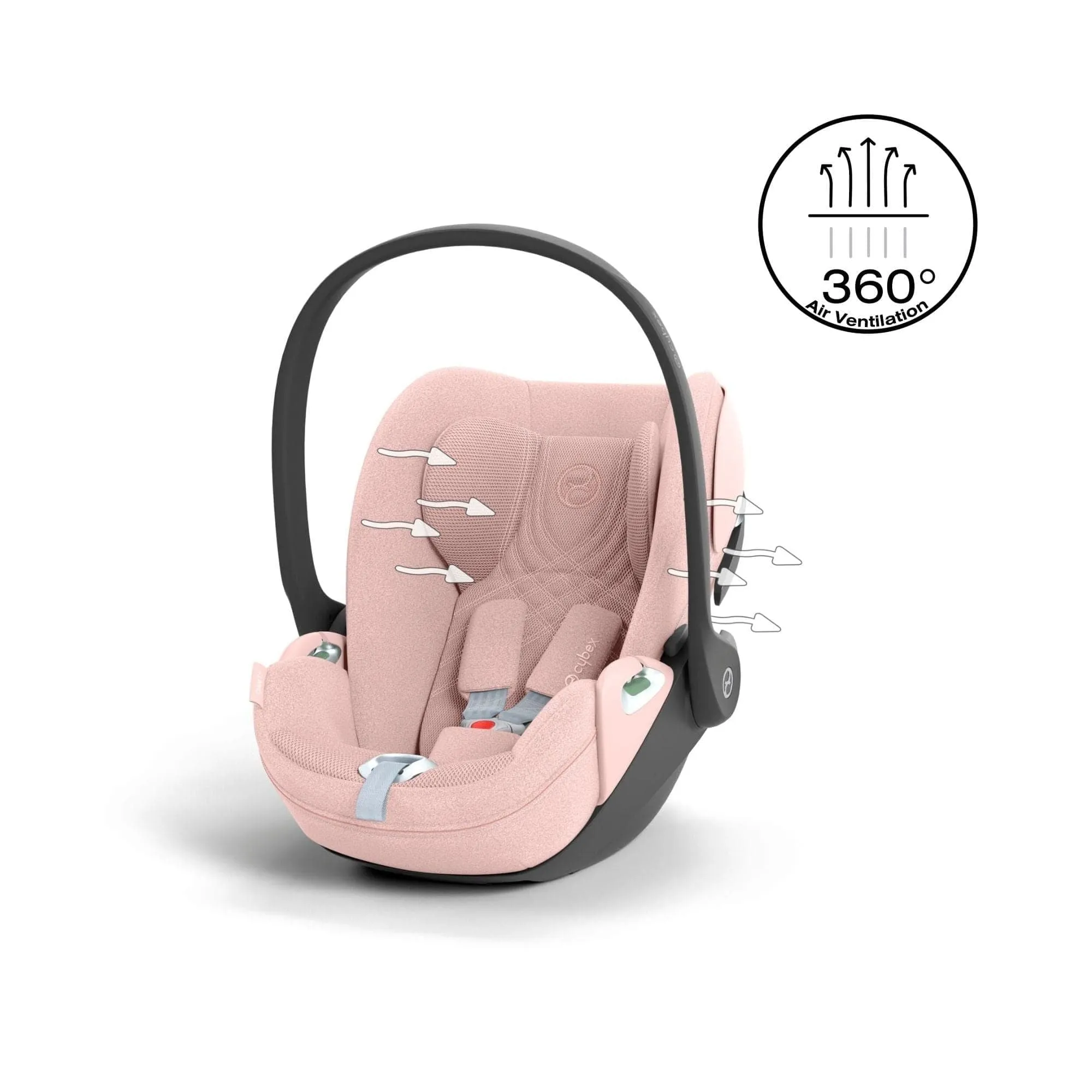 Cybex Cloud T Car Seat  Peach Pink  
