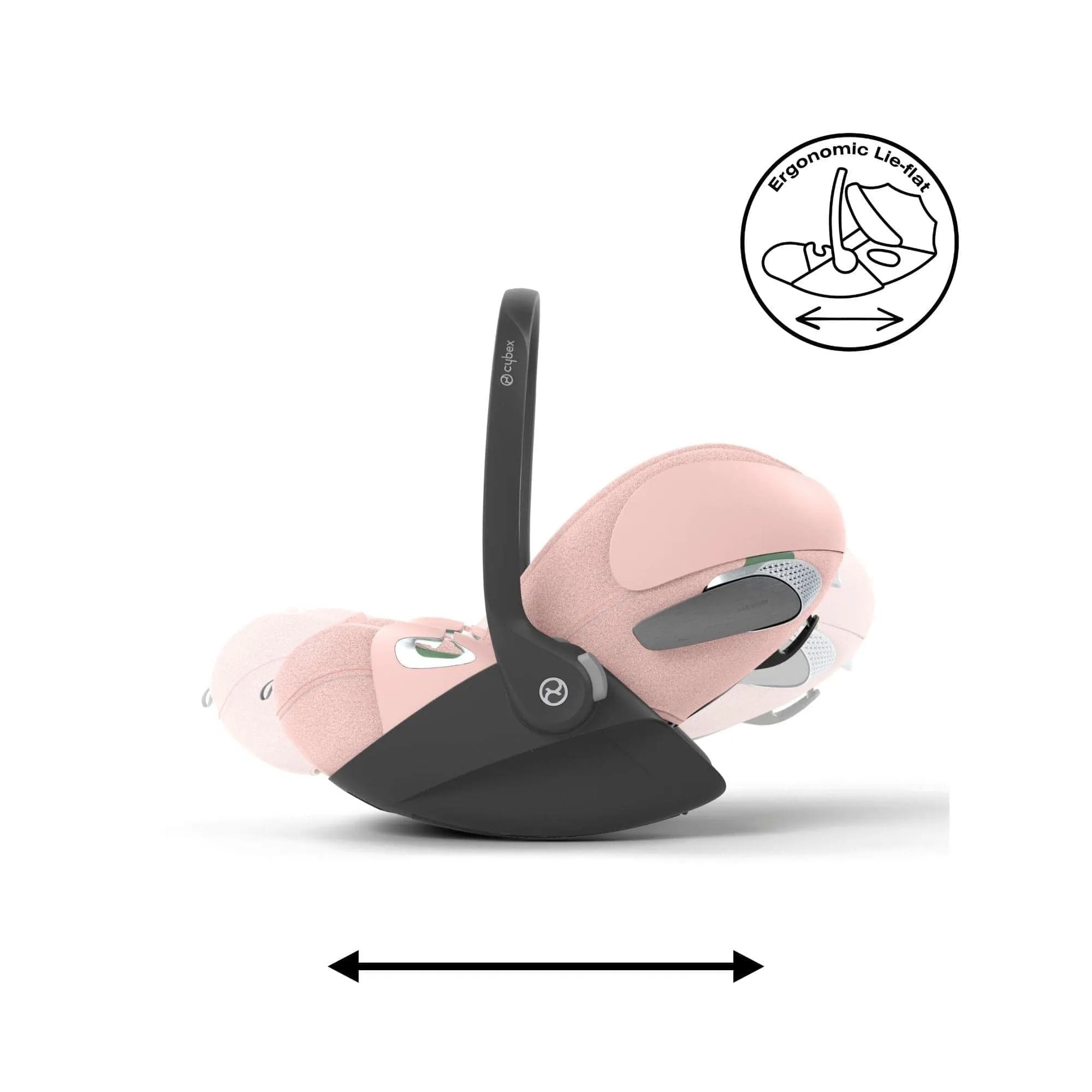 Cybex Cloud T Car Seat  Peach Pink  