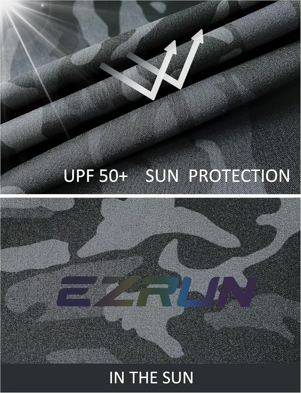 EZRUN Men's Hiking Cargo Shorts Quick Dry Golf Outdoor Work Tactical Shorts with Multi Pocket for Fishing Travel