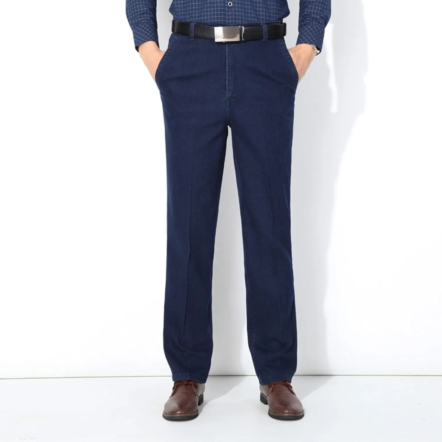 GIERIDUC Men's Casual Linen Pants Elastic Waist Drawstring Yoga Beach Pants Lightweight Loose Fit Hippie Trouser with Pockets