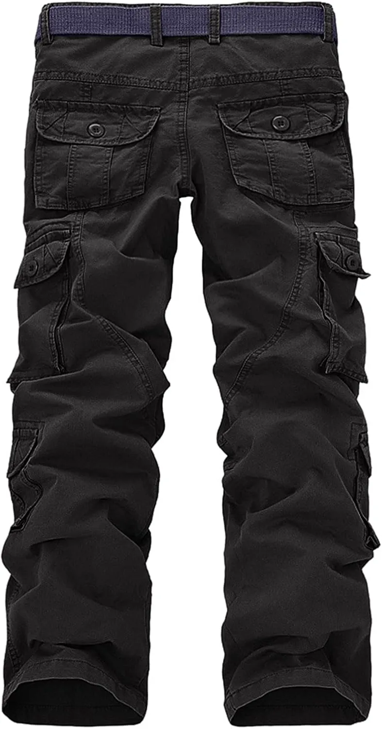 GIERIDUC Mens Stacked Flared Sweatpants Boyfriend Gifts for Boyfriend Best Formal Trousers for Men Forest Green Dress Pants
