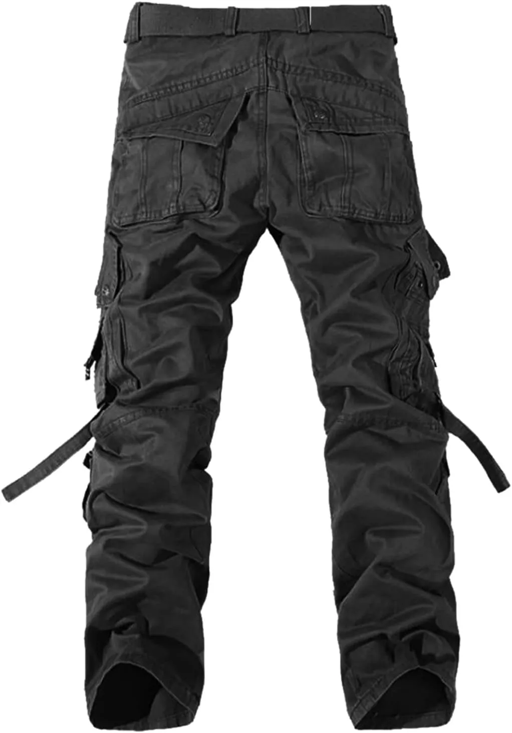 GIERIDUC Straight Leg Cargo Pants for Mens Home Workout Equipment for Men Brown Dress Pants Slim Fit Big and Tall Mens Pants
