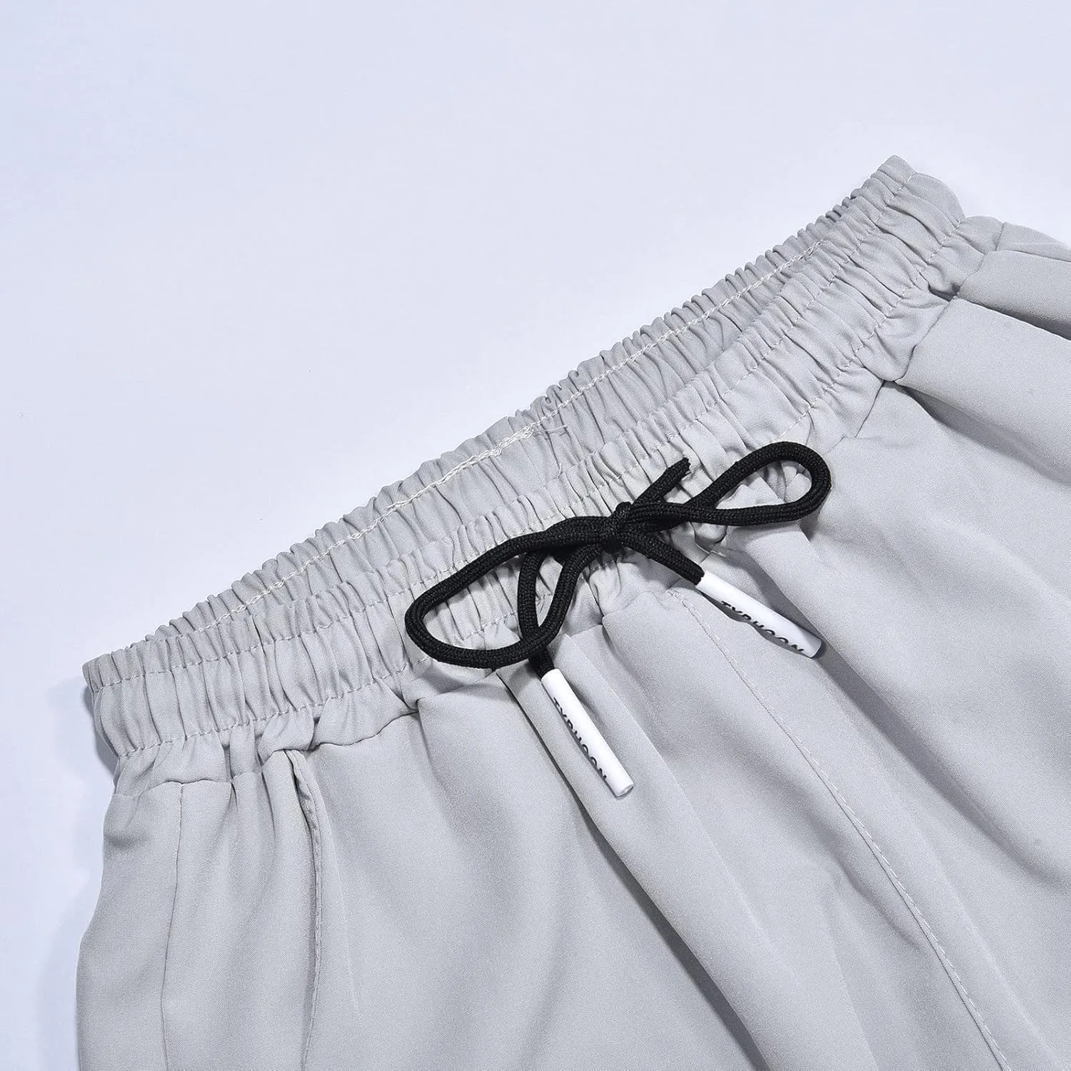 Glidepants for Men, Quick Dry Pull-On Stretch Pants, Men's Summer Glide Solid Color Slim Fit Lightweight Jogging Pants