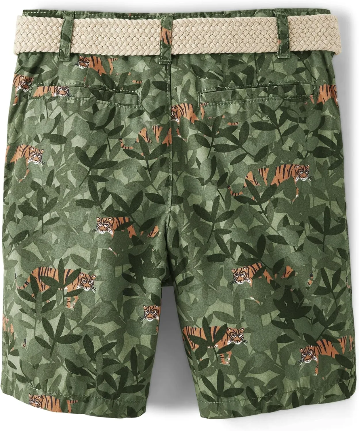 Gymboree Boys' and Toddler Belted Chino Shorts