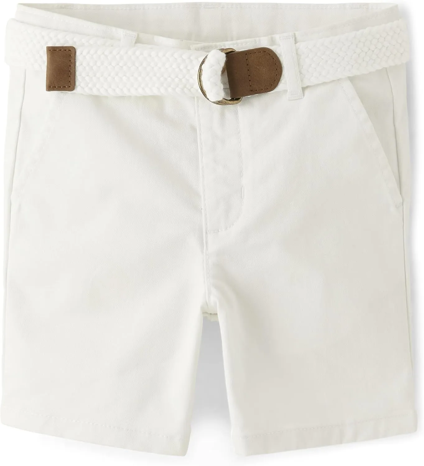 Gymboree Boys' and Toddler Belted Chino Shorts