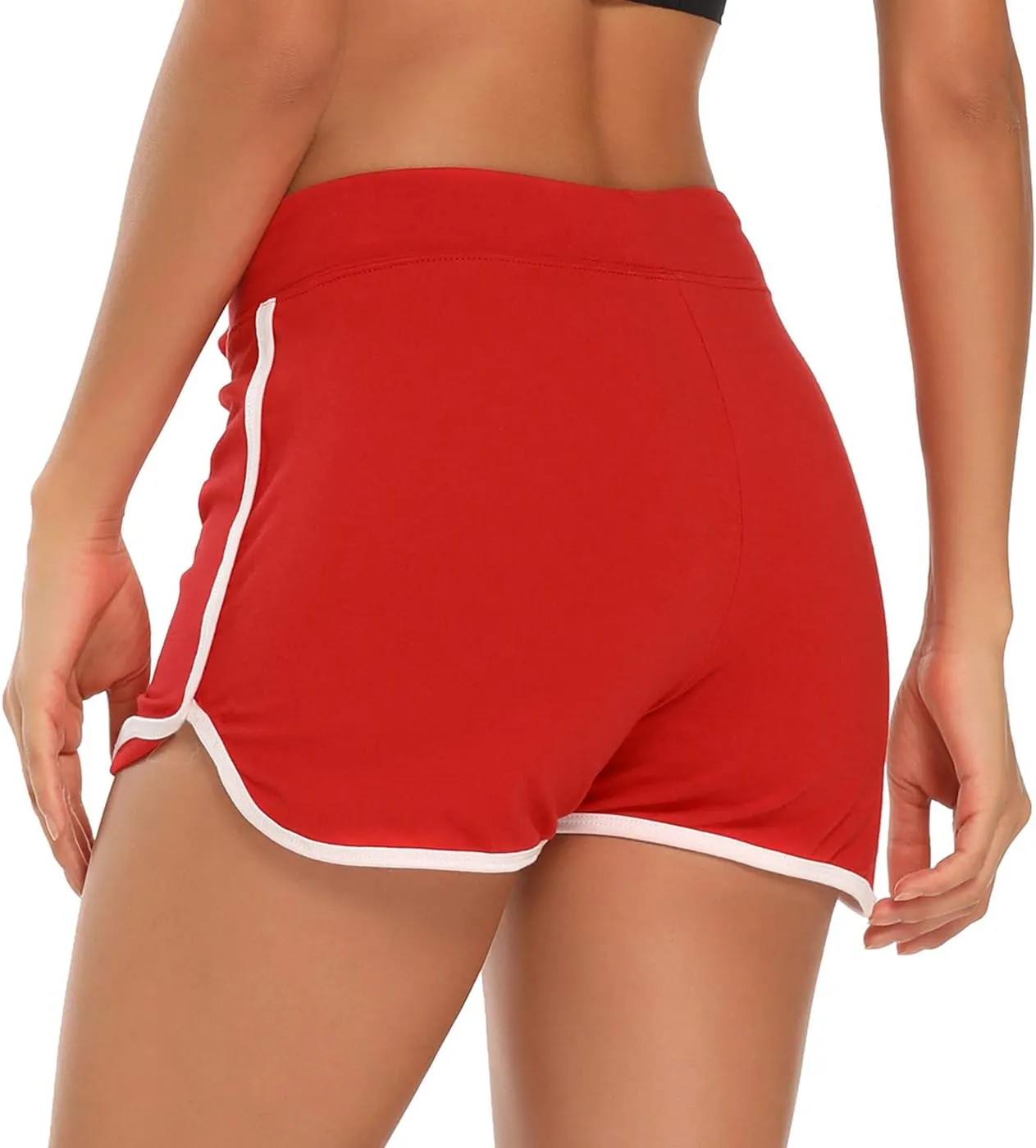 HDE Women's Retro Fashion Dolphin Running Workout Shorts