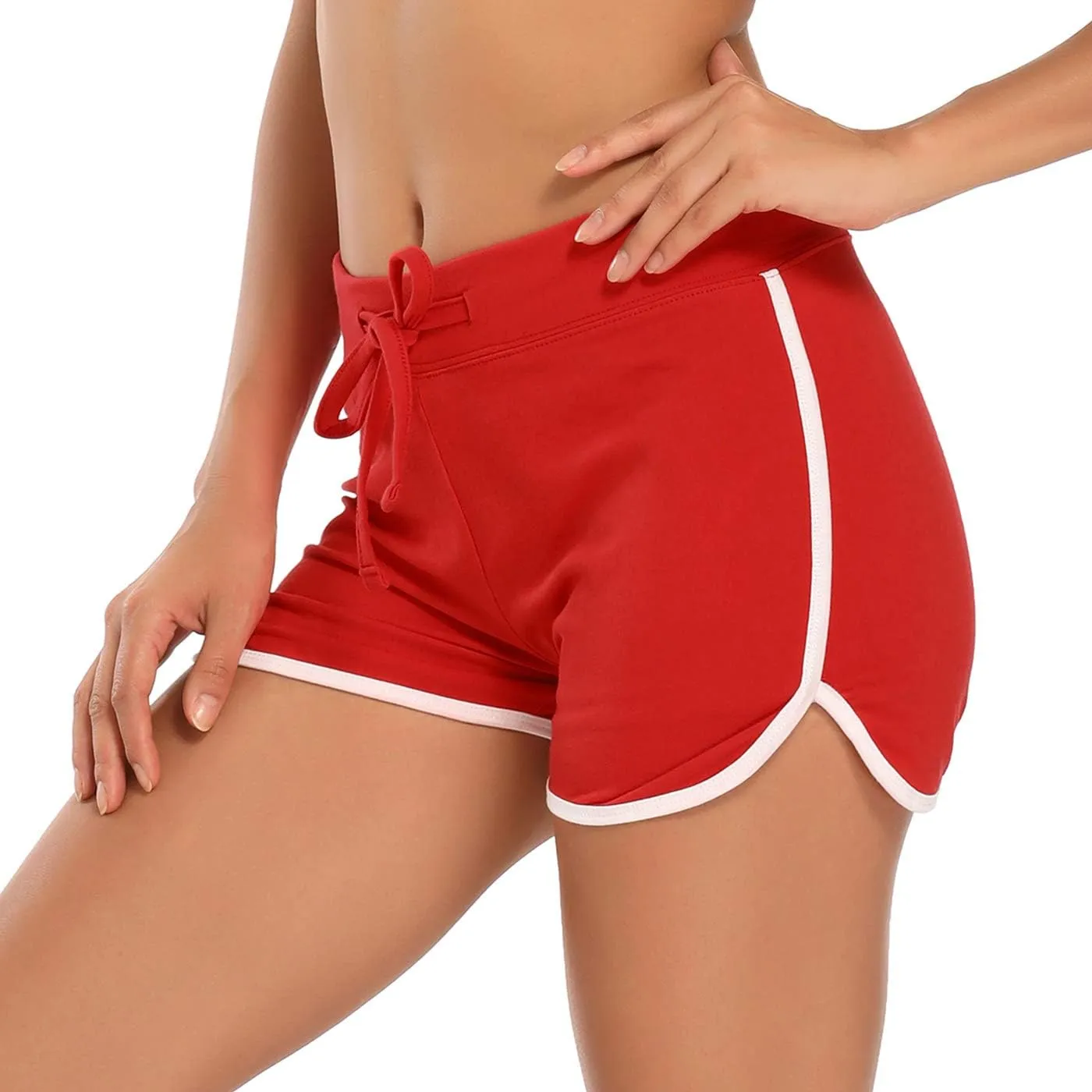 HDE Women's Retro Fashion Dolphin Running Workout Shorts