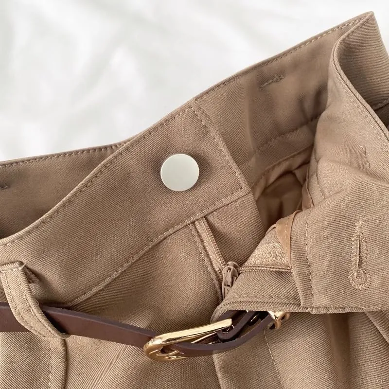 heyheyshine Dressy Shorts for Women High Waist Wide Leg Tailored Pleated Trouser Elegant Business Casual Shorts with Pockets
