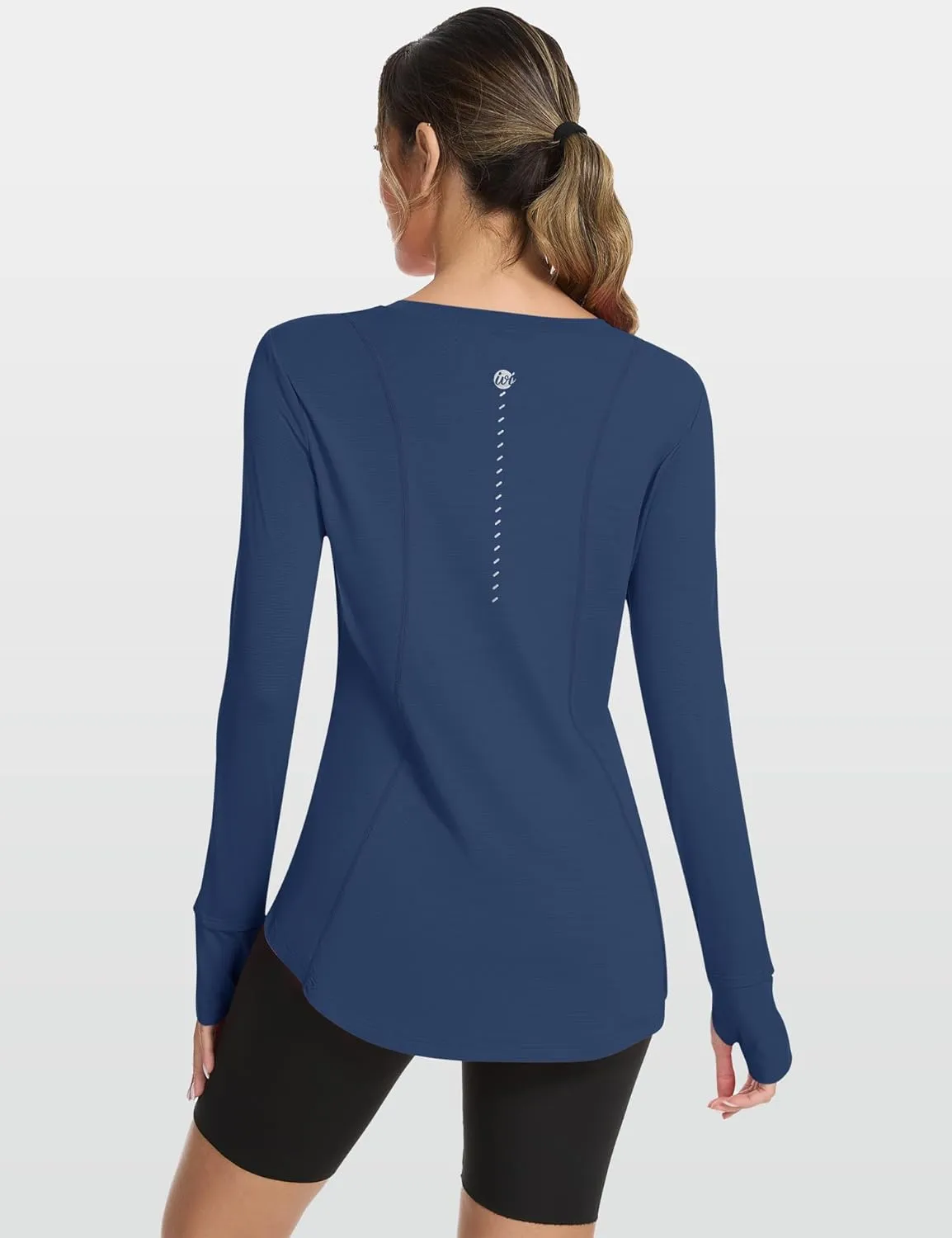 Ivicoer Women's Sun Shirt UPF 50  Long Sleeve UV Protection Shirts Lightweight Workout Tops SPF Outdoor Hiking Clothing