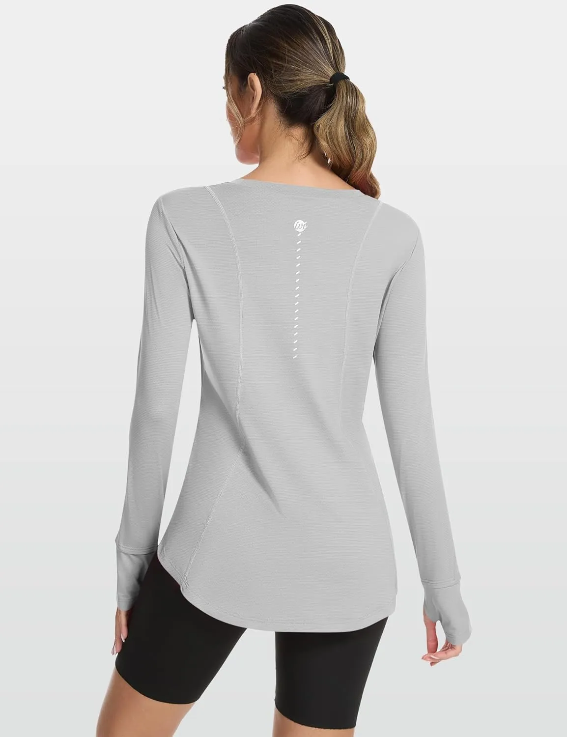 Ivicoer Women's Sun Shirt UPF 50  Long Sleeve UV Protection Shirts Lightweight Workout Tops SPF Outdoor Hiking Clothing