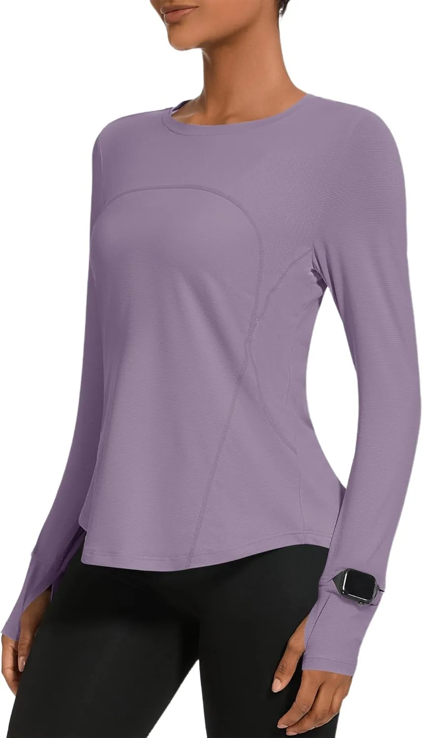 Ivicoer Women's Sun Shirt UPF 50  Long Sleeve UV Protection Shirts Lightweight Workout Tops SPF Outdoor Hiking Clothing