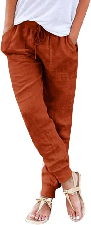Jeans for Women Wide Leg Jean Sweatpants Women Linen Pants Women high Waisted Petite Baggy Black Work Pants for Women Favorite 70s Palazzo Palazzo Women's Leggings with Pockets Cotton Capri