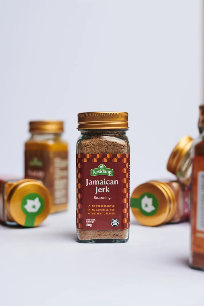 Kesidang Seasoning 50g Jar: Jamaican Jerk