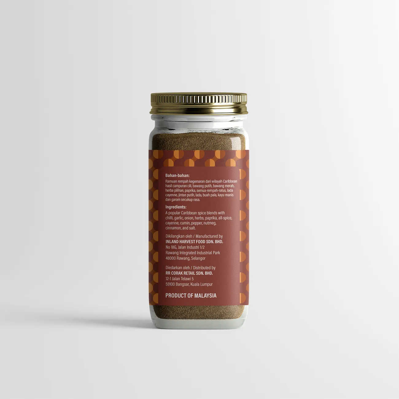 Kesidang Seasoning 50g Jar: Jamaican Jerk