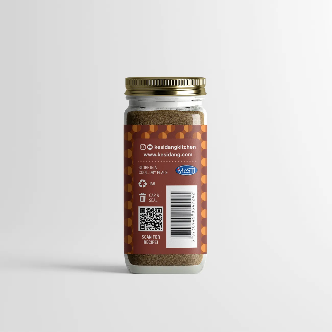 Kesidang Seasoning 50g Jar: Jamaican Jerk