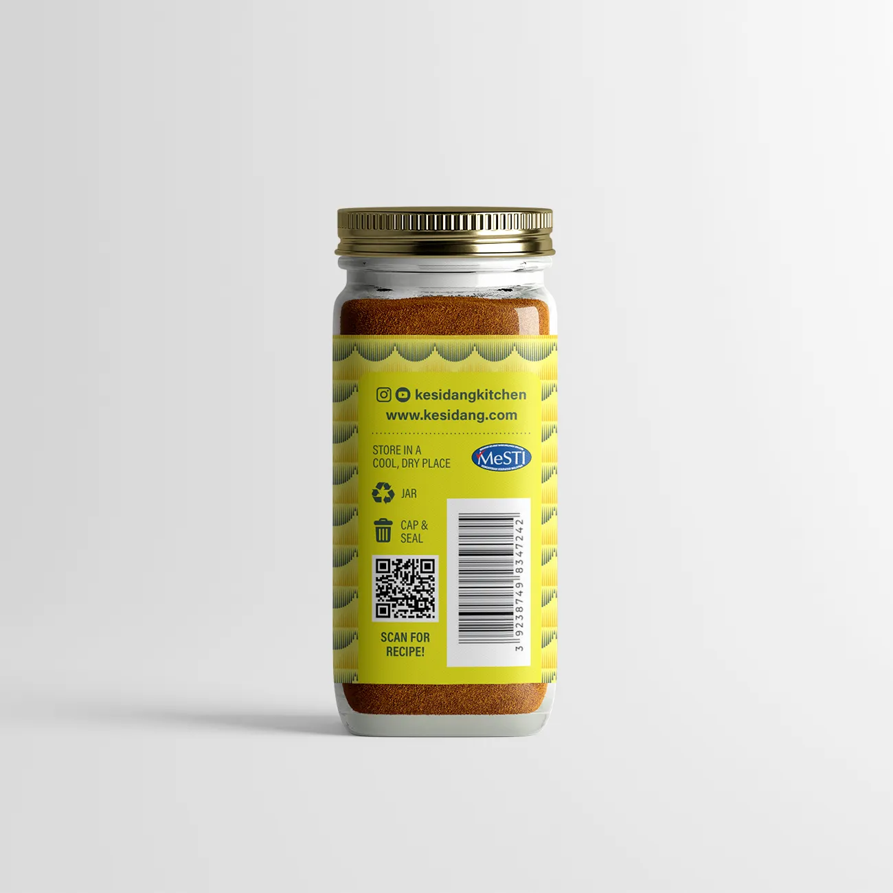 Kesidang Seasoning 50g Jar: Taco