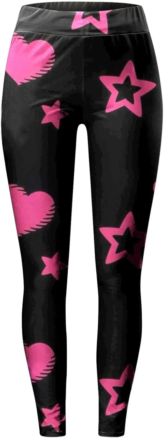 LCMTWX High Waisted Print Leggings for Women Jeans Slim Waist Solid Pants Elastic Denim Color Women Pocket Button High