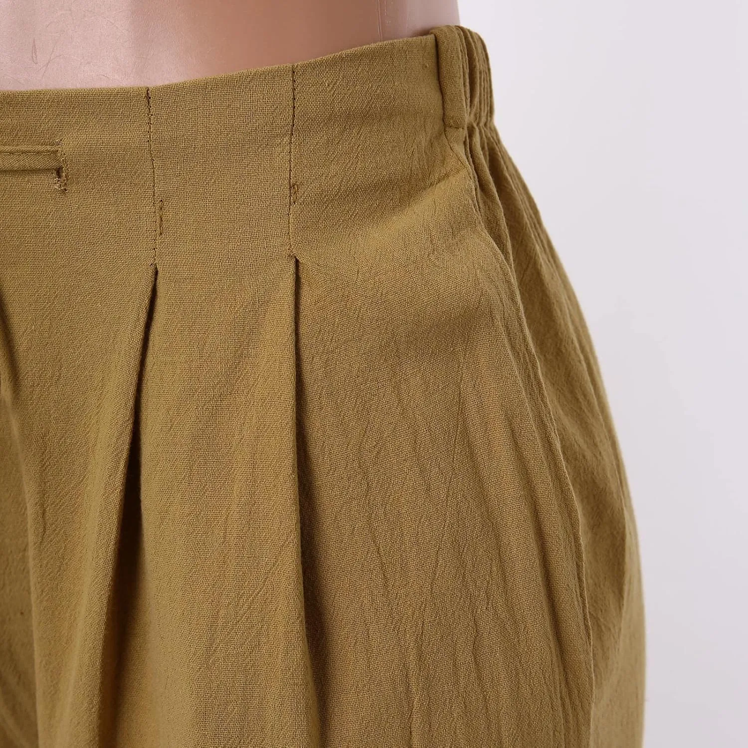 Linen Pants Women Cotton Linen Straight Leg Lightweight Pants Summer Pants Plus Size Women Loose Fit Trousers