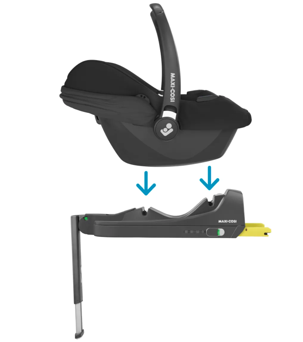 Maxi Cosi CabrioFix i-Size Car Seat - Essential Black