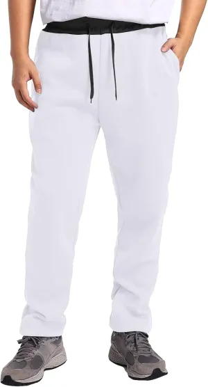 Mens Cargo Pants, Solid Color Loose Fit Drawstring Pant Outdoor Fashion Casual Lightweight Jogger Sweatpants Streetwear