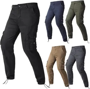 Mens Cargo Work Pants Regular Fit Stretchy Workout Joggers Casual Straight Leg Pants Fashion Business Formal Pant