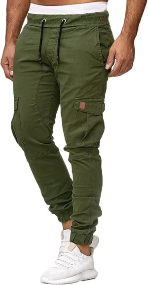 Men's Hiking Trousers Outdoor Lightweight Fishing Work Cargo Pants Walking Trousers Jogging Running Trousers