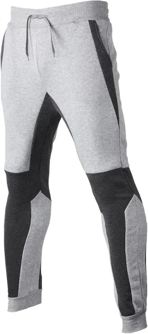 Mens Sweatpants Pockets Tapered Track Athletic Slim Fit Pants for Running, Exercise, Workout, Joggering, Travel