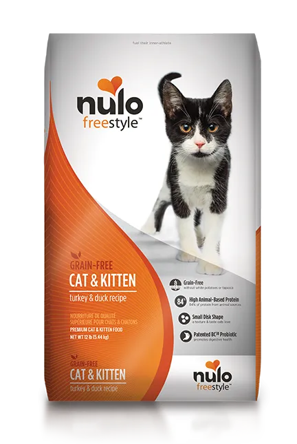 Nulo Cat & Kitten Freestyle Turkey & Duck