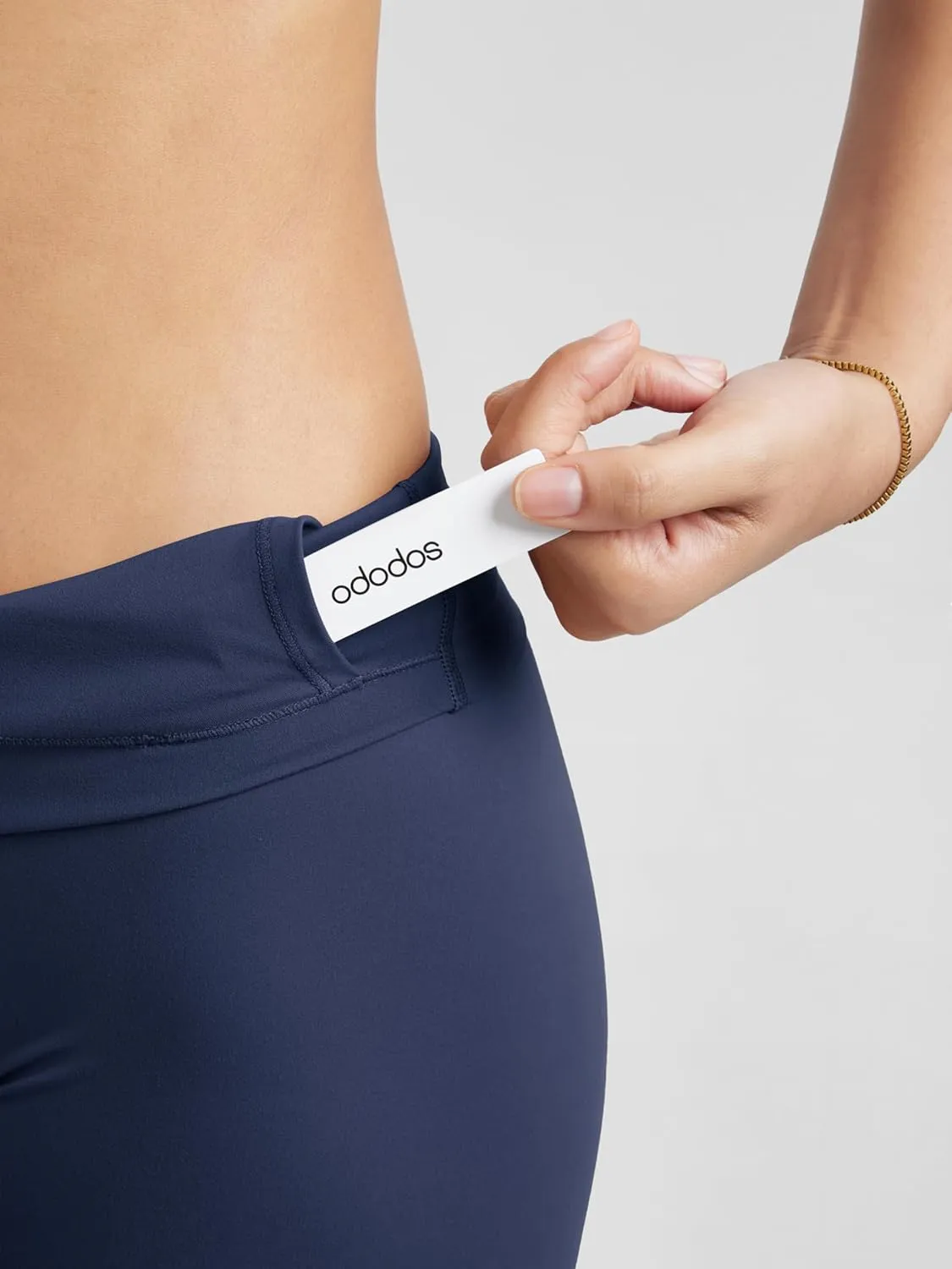 ODODOS ODLIFT Compression Shorts for Women, 4" / 6" / 8" / 10" High Waist Workout Biker Shorts with Inner Pocket
