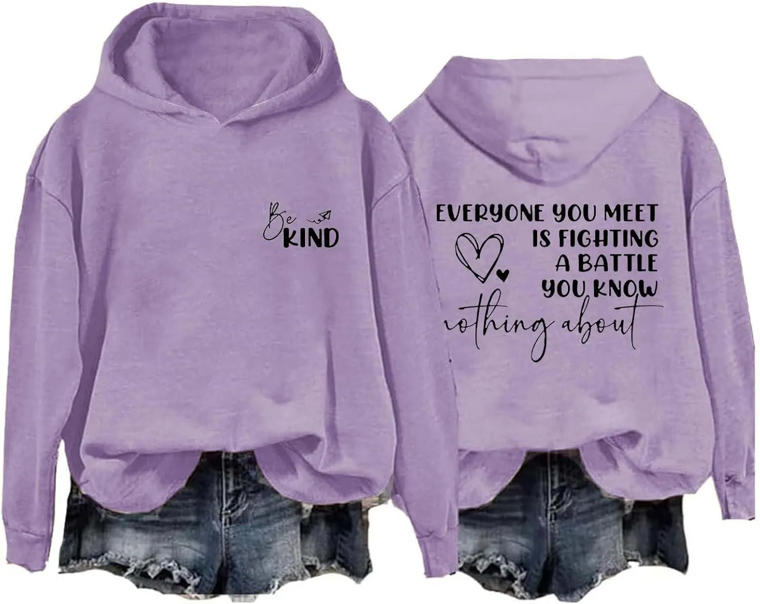 Oversized Sweatshirt for Women To The Person Behind Me Hoodie, Dear Person Behind Me Hoodie Valentines Day Gifts