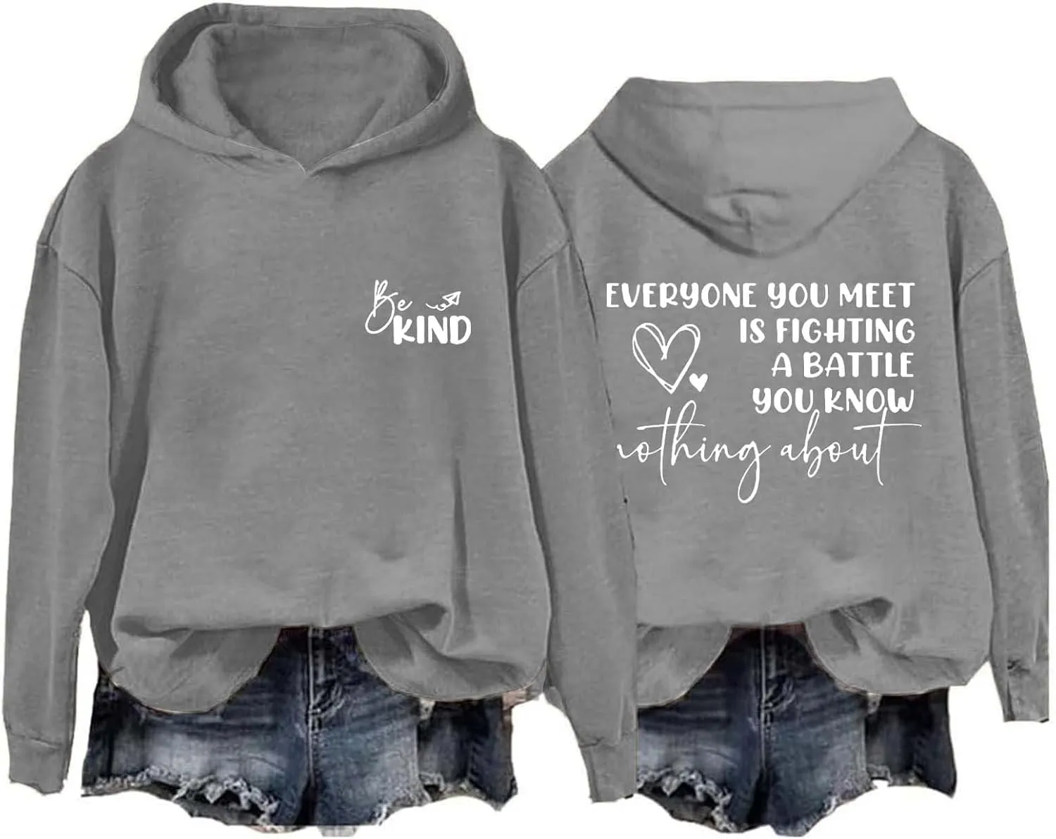 Oversized Sweatshirt for Women To The Person Behind Me Hoodie, Dear Person Behind Me Hoodie Valentines Day Gifts