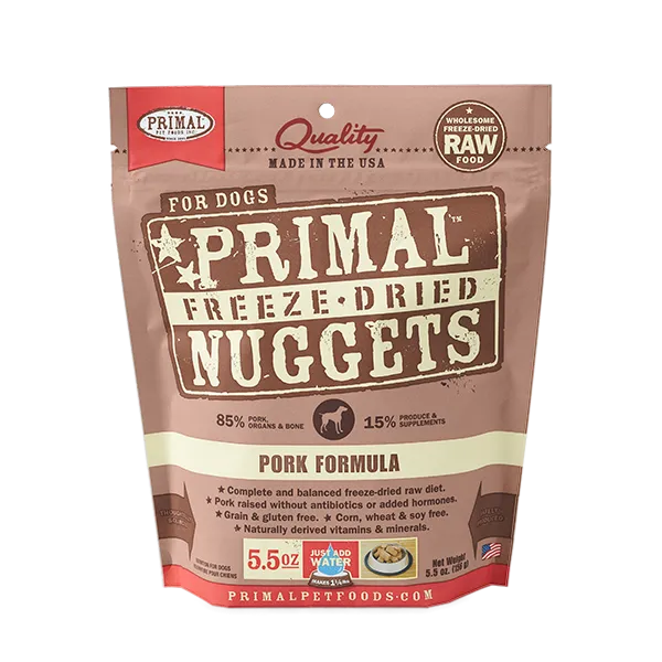 Primal Dog Freeze Dried Pork